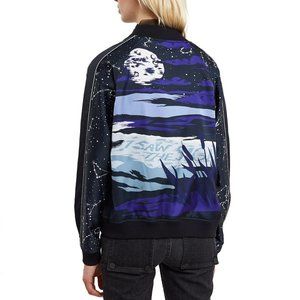 Opening Ceremony Reversible Silk Zodiac Bomber Jacket
